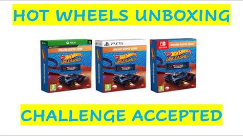 Hot Wheels Unleashed Challenge Accepted Edition Unboxing Youtube