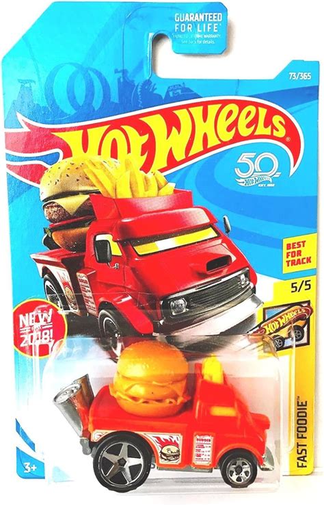 Hot Wheels 2018 50th Anniversary Fast Foodie Buns Of Steel