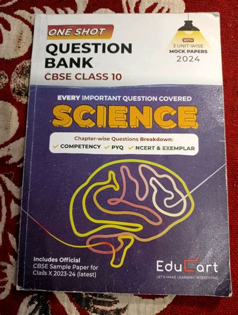 Textbooks Class 10 SCIENCE ONE SHOT Question Bank 2024 Freeup