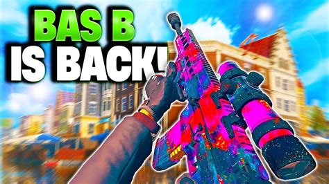 The Bas B DESTROYS Lobbies In Warzone Best Bas B Loadout MW3 YouTube