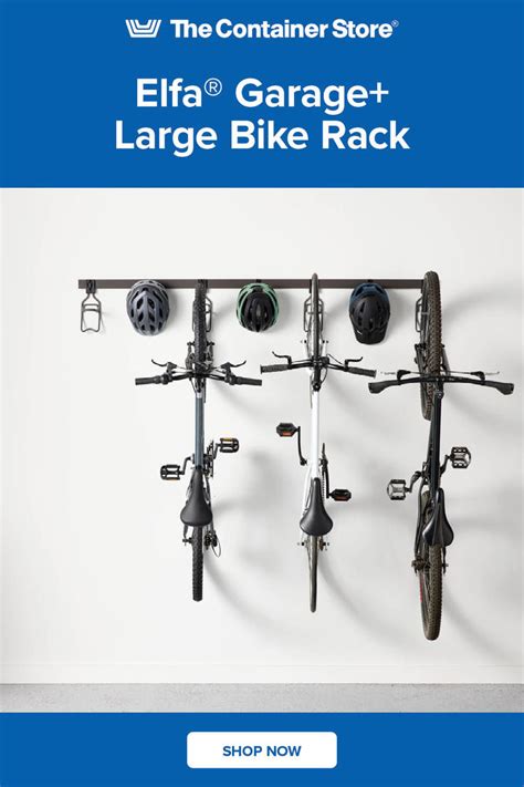 Garage Plus Large Bike Rack | Bike rack, Garage, Container store