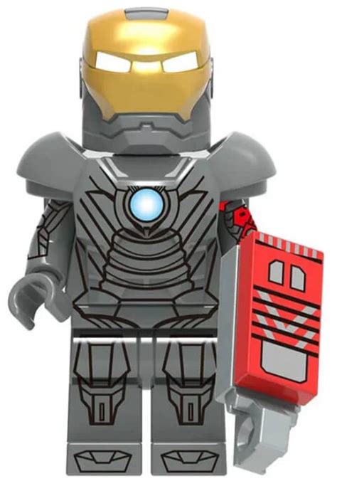 Lego Marvel Minifigures Iron Man Armor Mark 29 By Optimushunter29 On