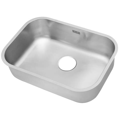 Cuba De Cozinha Simples 47x32x15cm Inox Polido Delinia Leroy Merlin