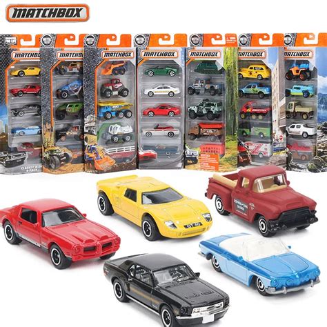 Matchbox 2017 Series Classic Ride 5pcsbox 164 Mini Car Collectible