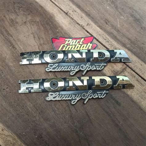 Jual Emblem Logo Tengki Tangki Tanki Tenki Honda Gl Pro Max Original