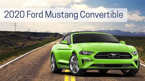 Ford Mustang Ecoboost Convertible Review Video Full Vehicle Walk