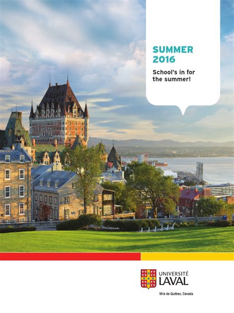 Université Laval, Summer 2016 | PDF | Distance Education | Social Science