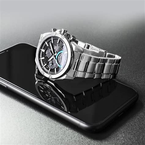 EDIFICE EQB 1000D 1AER Casio Super Slim Sapphire Bluetooth Tough Solar