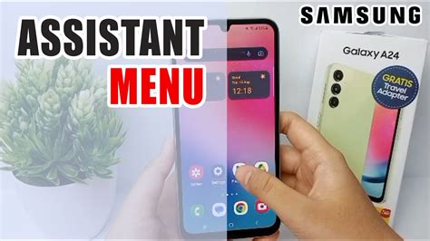 How To Enable Assistant Menu On Samsung Galaxy A24 Youtube