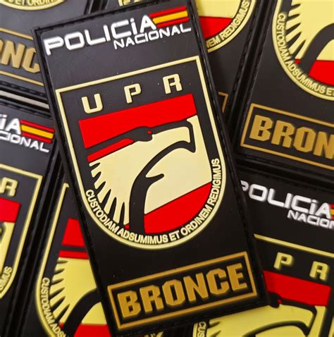 Parche Policía Nacional Bronce UPR Guía Militar