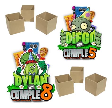 Dulcero Lapicero Personalizado Plantas Vs Zombies 10 Piezas Meses Sin Interés