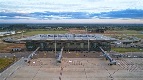 The New Simon Mwansa Kapwepwe International Airport In Zambia Youtube