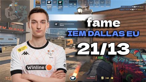 CS2 POV Virtus Pro Fame 21 13 Vs HEROIC Overpass IEM Dallas 2024 EU