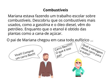 Vantagens e desvantagens dos combustíveis Planos de Aula 7º ano