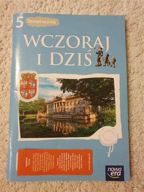 Wczoraj i dziś 5 zeszyt ucznia ćwiczenia nowa era Świdnica OLX pl