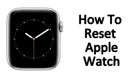 How to Reset Apple Watch to Factory Settings? - TechOwns