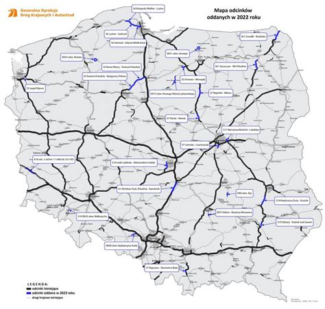 Mapa dróg 2023 jak się zmieniały drogi w Polsce Czego się spodziewać