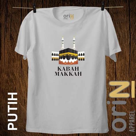 Jual Baju Kaos Pakaian Distro Cotton Combed 30s MAKKAH KABAH Shopee