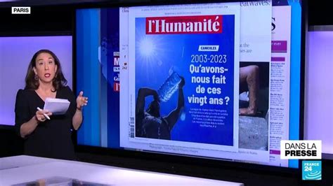canicules   quavons nous fait de ces  ans dans la presse