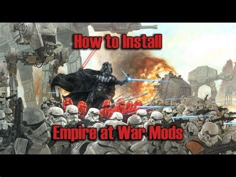 How To Install Empire At War Mods Steam Version YouTube