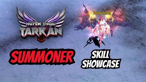 MU LEGEND OF TARKAN MOBILE SUMMONER SKILL SHOWCASE YouTube