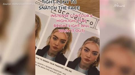 How To Look Better In Passport Photos ‘mewing Hack Revealed Au — Australias