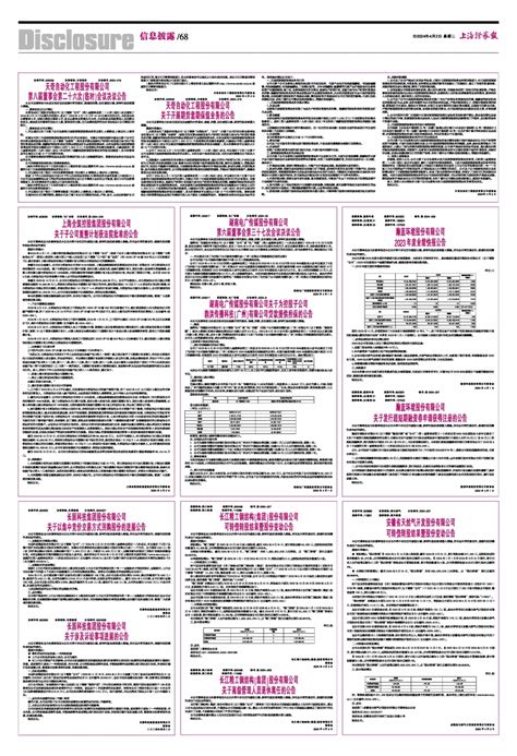 2024年04月02日 第68版：信息披露 上海证券报