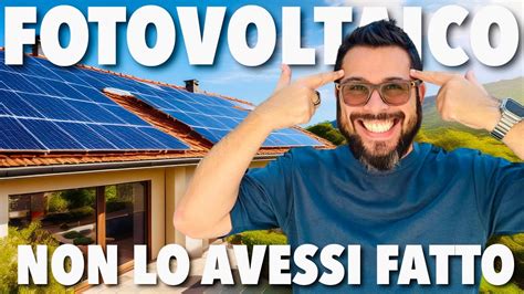 BOLLETTA RIDICOLA Con FOTOVOLTAICO Non Da BALCONE YouTube