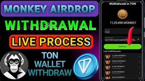 Monkey Airdrop Withdrawal Monkey Telegram Monkey Wallet