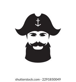 Captain Logo Images Illustration Design Stock Vector (Royalty Free ...