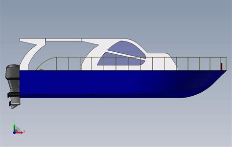 船 1 Solidworks 2012 模型图纸免费下载 懒石网