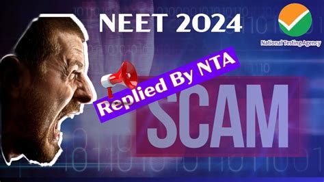 Nta Reply On Neet Result Mistake Result Scam By Nta Youtube