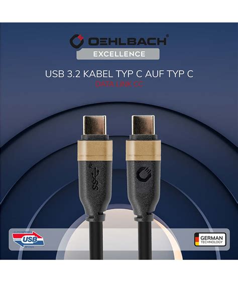 Oehlbach Data Link Cc Usb Type C Type C M