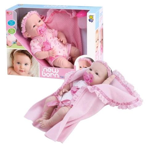 Boneca New Born Realista Faz Xixi Acess Rios Divertoys Bonecas