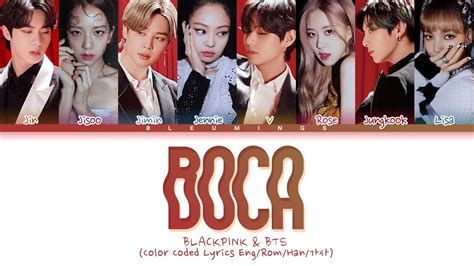 Request How Would Blackpink Bts Vocal Line Sing Boca Color