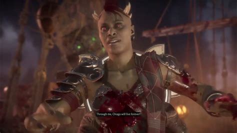 Mortal Kombat 11 Mk11 Sheeva Introduction Dialogues Youtube