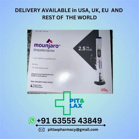 Mounjaro Tirzepatide Mg Injection At Rs Vial Nana Varachha