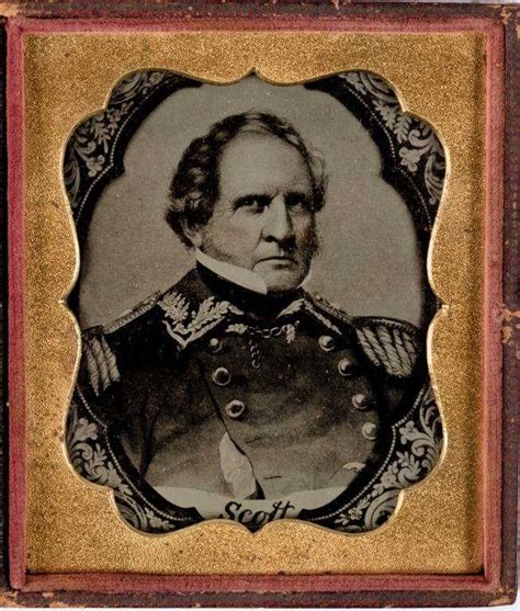 1852 Civil War General Winfield Scott Ambrotype