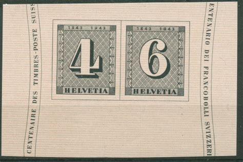 Schweiz J Schweizer Briefmarken Herzst Ck Aus Block