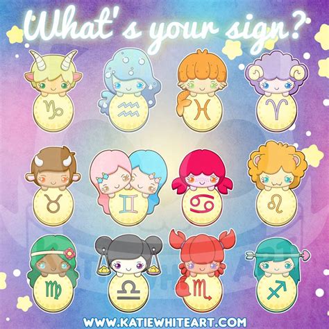 Kawaii Zodiacs By Pai Thagoras On Deviantart Zodiac Signs Funny