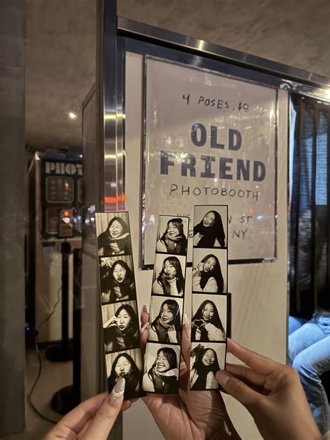 old friend photobooth in 2025 | Photo booth, Photobox pose, Bw photo