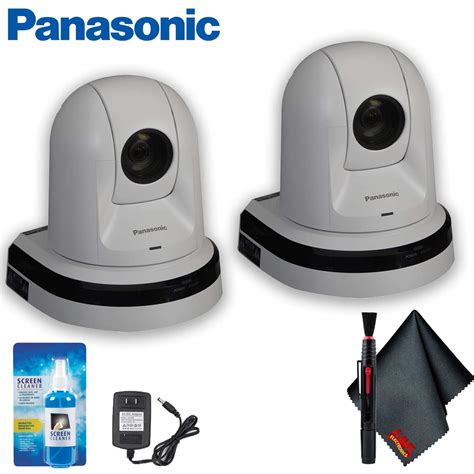 Panasonic AW-HE40HW PTZ Camera +HDMI Output (White) Accessory Kit ...