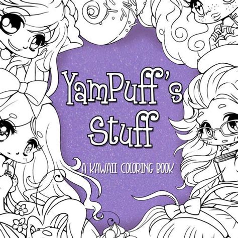 Yampuff S Stuff A Digital Coloring Book Full Of Kawaii Etsy