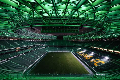 View of Reconstruction of Beijing Workers' Stadium