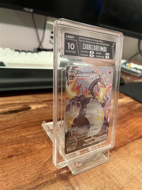 Mavin Shiny Charizard Vmax Sv Grade Pokemon Shining Fates Hga