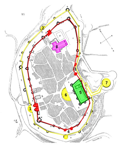 Carcassonne Castle - Data, Photos & Plans - WikiArquitectura