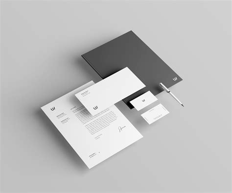 Stationery Branding And Identity Mockup Psd