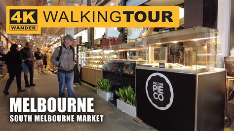 South Melbourne Market Walking Tour In Melbourne Australia 4k 60fps