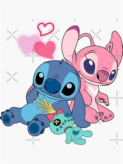 Stitch And Angel Sticker By Falchi En 2021 Lilo Y Stitch Dibujo De Porn Sex Picture