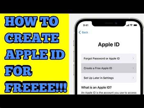 How To Create Free Apple Id Without Credit Card On Iphone Iphone